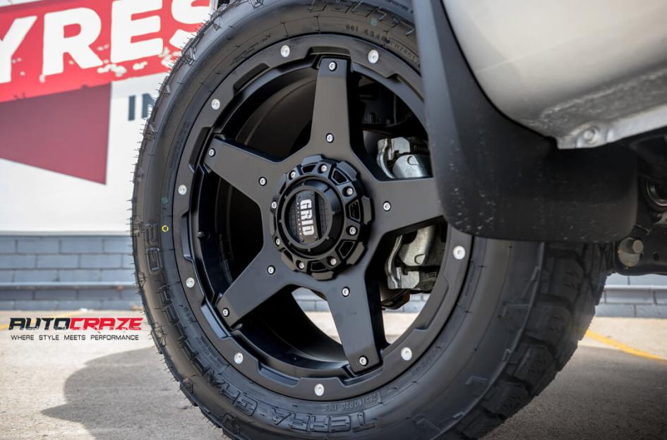 FORD RANGER GD04 MATTE BLACK